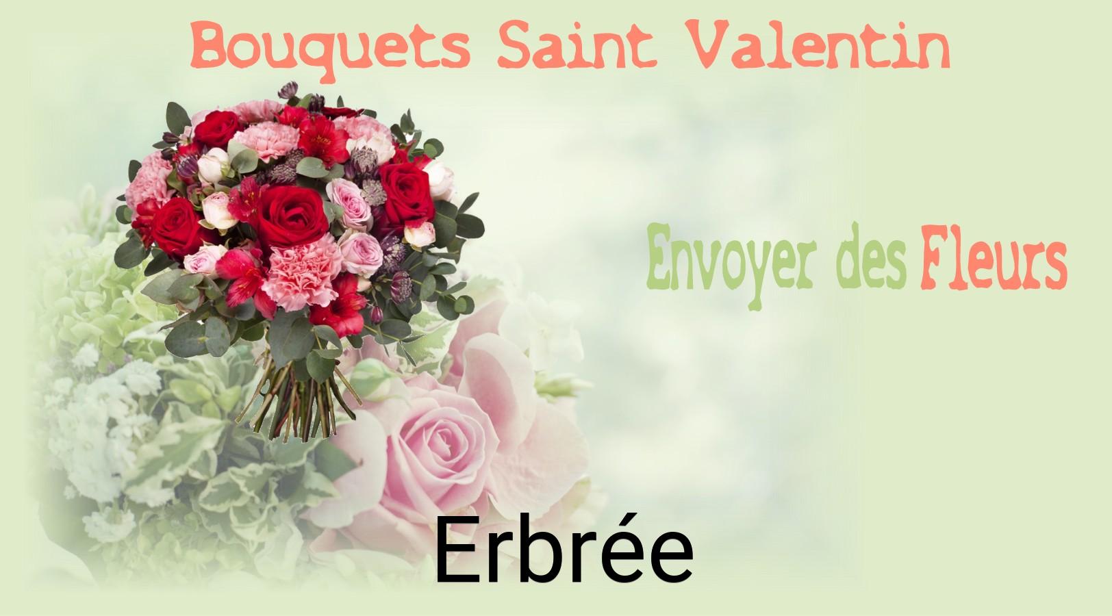 Roses de Saint-Valentin livrées à Erbrée